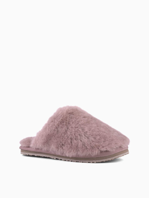 Closed Toe Sheepskin Fur Slipper