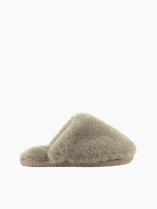 Closed Toe Sheepskin Fur Slipper