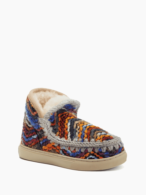 Eskimo Sneaker Kid Wool Fabric