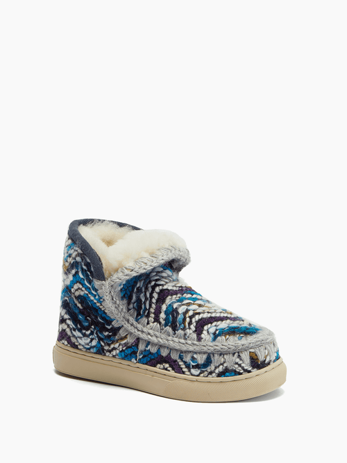 Eskimo Sneaker Kid Wool Fabric