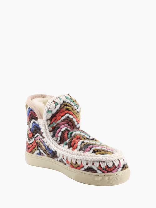 Eskimo Sneaker Kid Wool Fabric