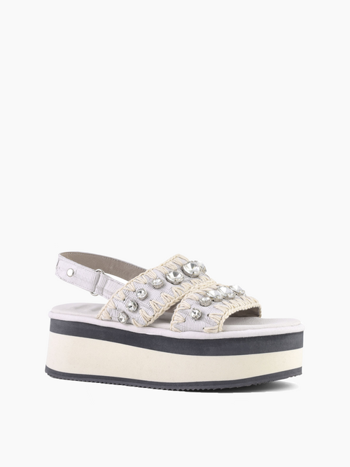 Flatform Criss-Cross Upper Big Crystals