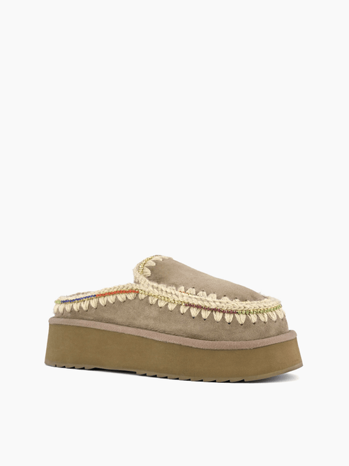 Clog Eskimo Platform Rhinestones