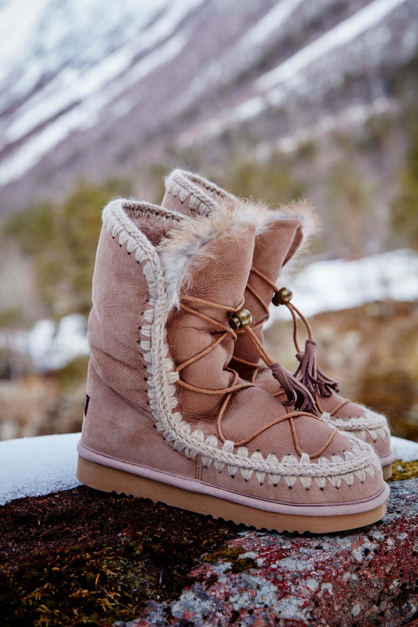 【mou】 Eskimo Dream Catcher Lace Up | Mou Official Website