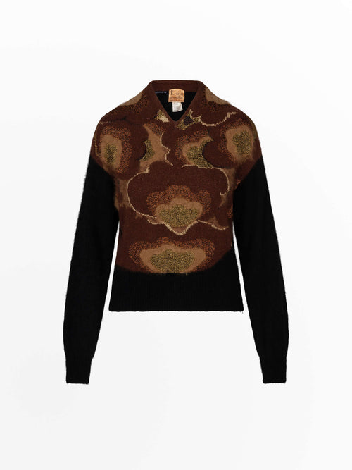 1980's Krizia Angora and Lurex Sweater